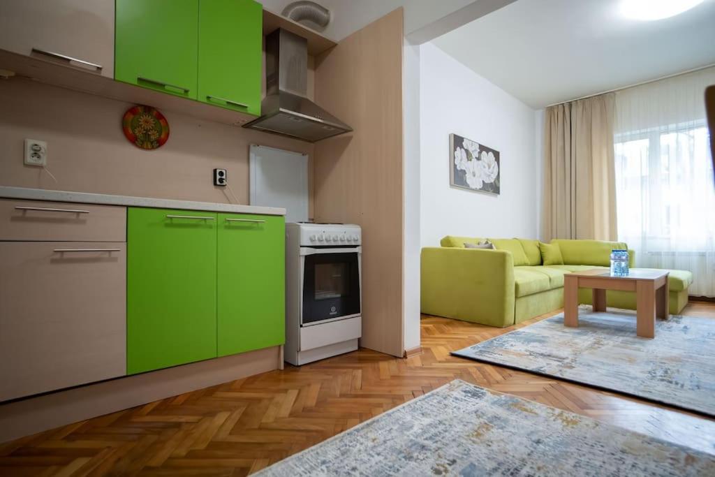 The Green Apartment In The Heart Of Old Sofia 1Bdr Exterior foto